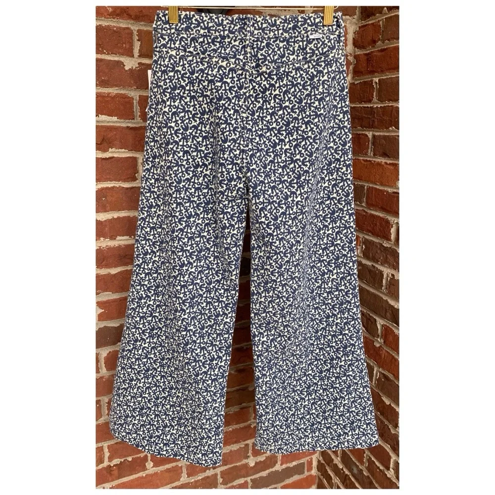 NWT MOTHER The Pixie Sailor Ultra High Rise Flare Jeans in Found At Sea Size 27